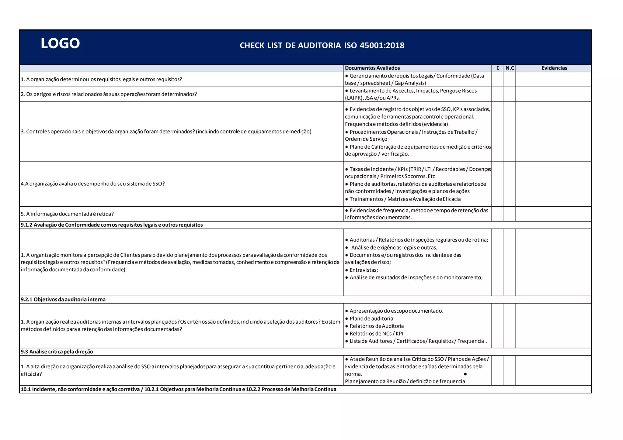 Check List de Auditoria ISO 45001-2018.docx