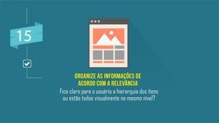 Checklist de usabilidade