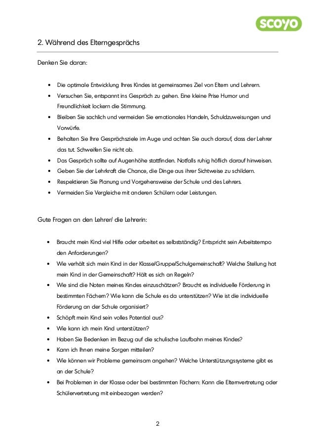 Checkliste Elterngespräch: Gut vorbereitet in den Elternsprechtag