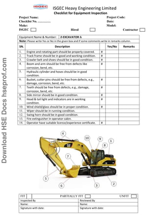 Checklist for All Construction Equipment hseprof.com.pdf
