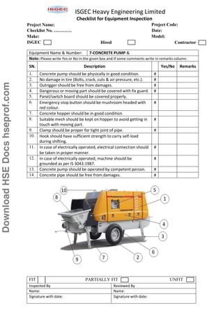 Checklist for All Construction Equipment hseprof.com.pdf