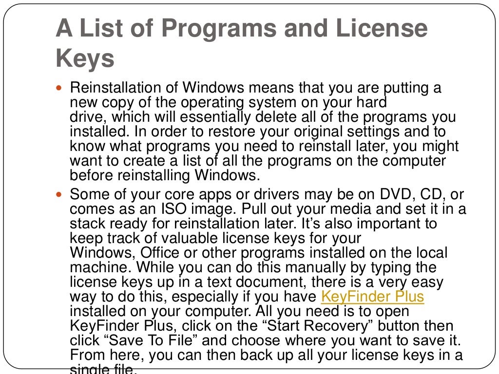 PC に Windows を再インストールするための究極のチェックリスト ガイド