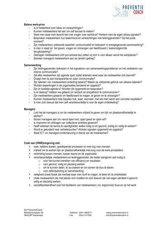 Checklist HNW | PDF