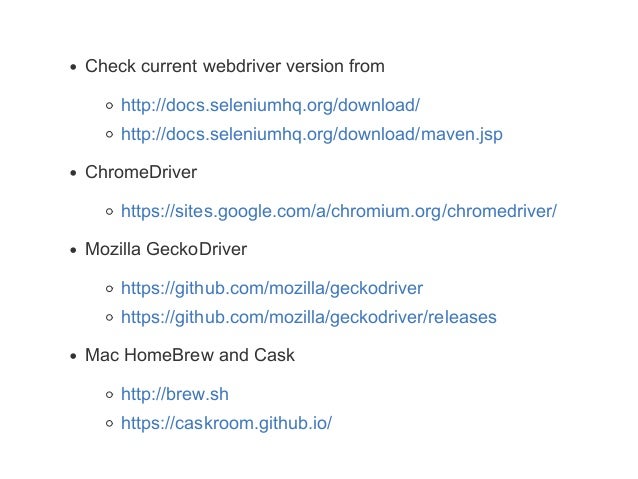 Download Chromedriver For Mac