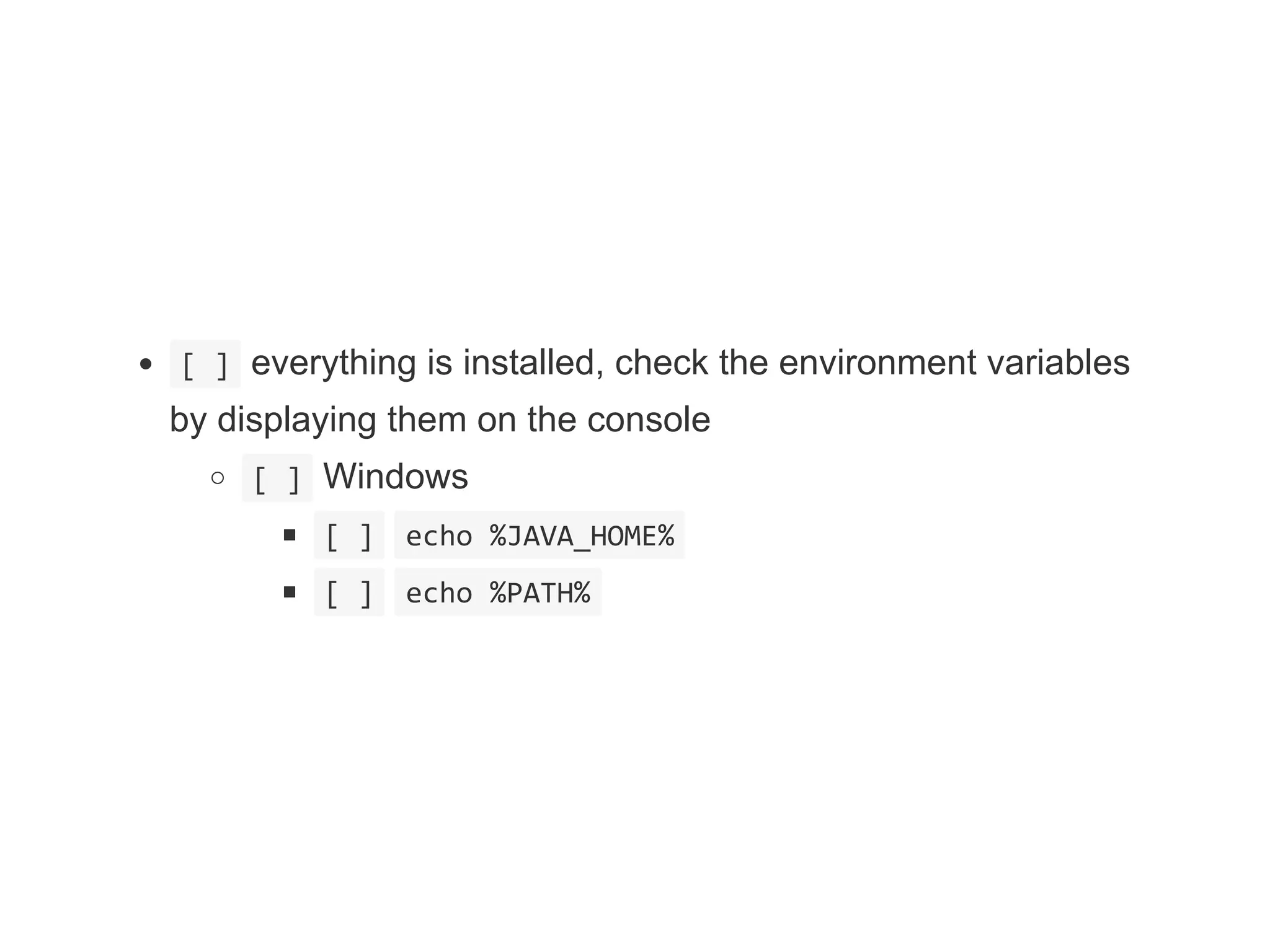 Checklist - How to install Java, Maven Intellij on Windows & Mac | PPT