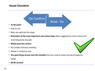Checklist manifesto