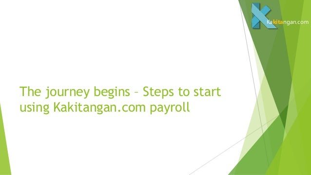 checklist of setup kakitangan com payroll