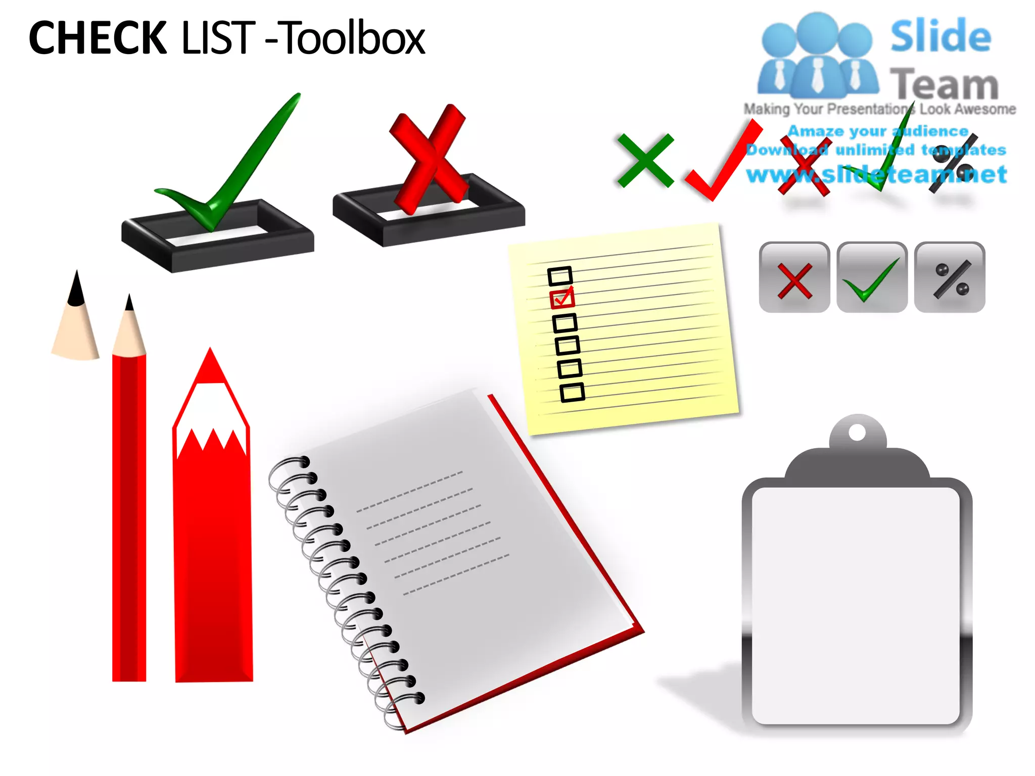 Check list powerpoint presentation slides ppt templates | PDF