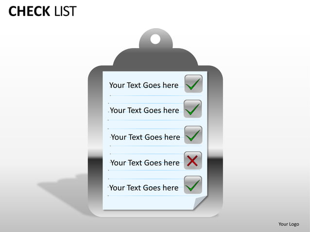 Check list powerpoint presentation templates | PPT