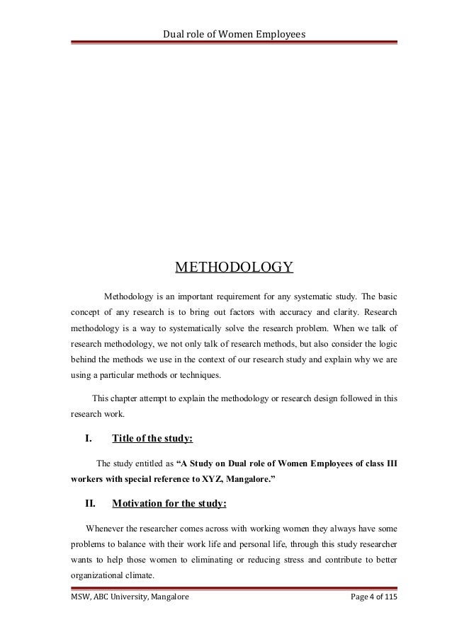 Phd thesis research methodology