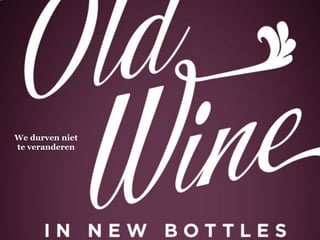 INTERNETPEOPLE
Een strategie is oorlog!
Past niet bij kopjes thee
We durven niet
te veranderen
 