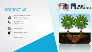 Пищак Иван
ул. Бассейная 9-Г, офис 23
01021, Киев, Украина
(044) 221 62 43
(067) 404 18 04
imm.com.ua
ipischak@imm.com.ua
CONTACT US
 