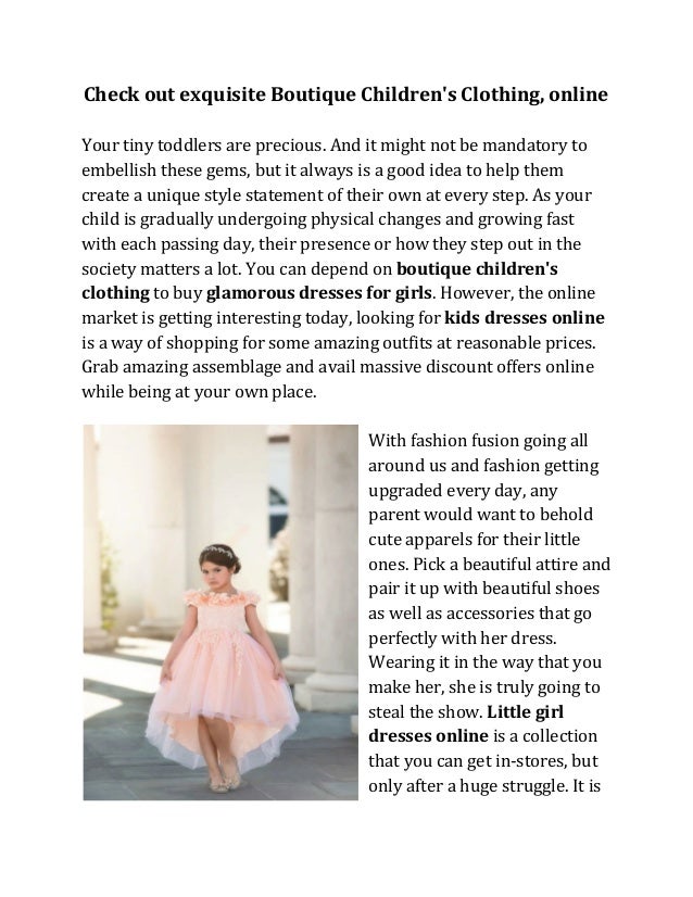 children's boutique online