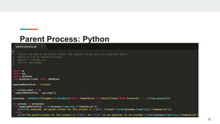 Parent Process: Python
36
 