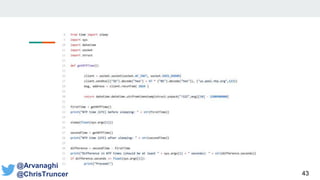 43
@Arvanaghi
@ChrisTruncer
 