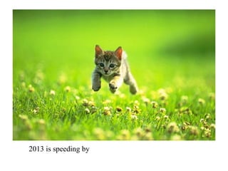 2013 is speeding by

 