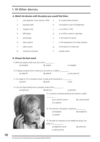 Check your english vocabulary for computing | PDF