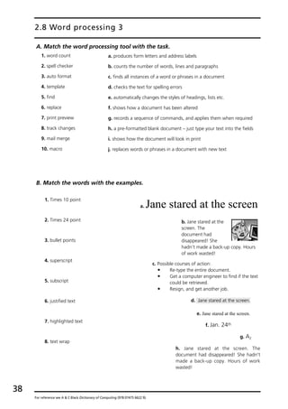Check your english vocabulary for computing | PDF
