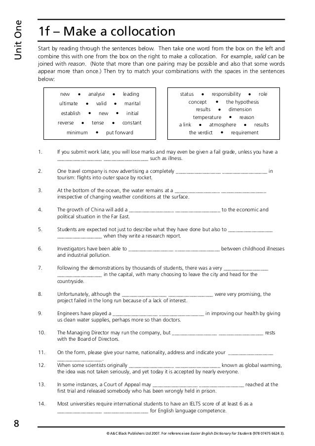 research unit vocabulary english 11b