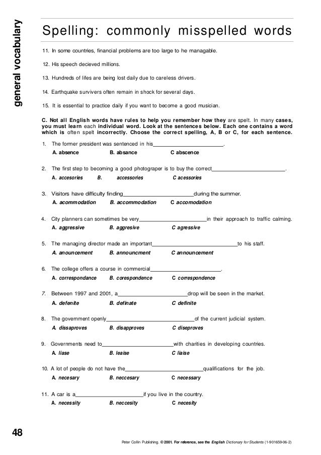 Printables Commonly Misspelled Words Worksheet commonly misspelled words worksheet davezan misused bloggakuten