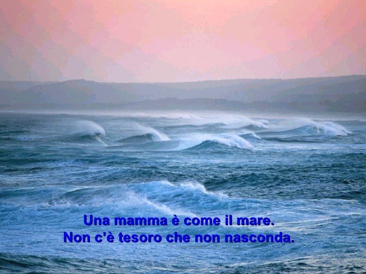 la mamma è come un albero grande