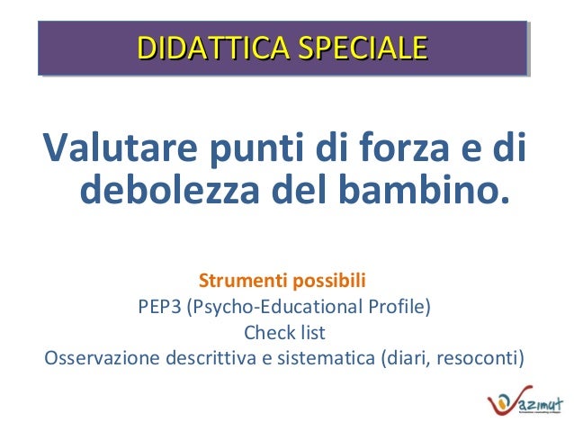 Esempio Osservazione Di Un Bambino Autistico Che cosè autismo