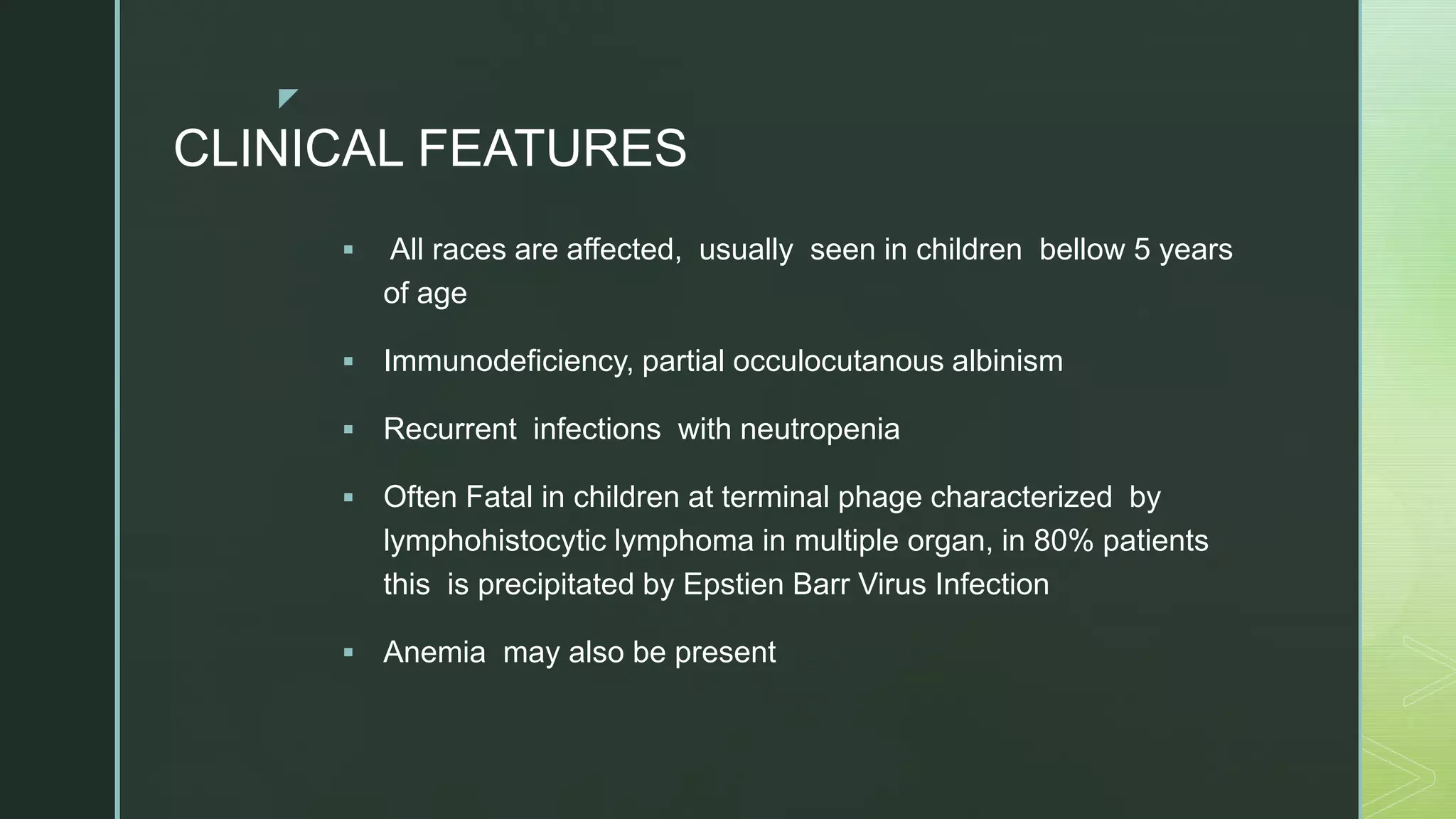Chédiak Higashi Syndrome | PPTX