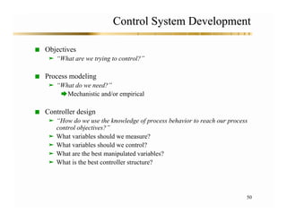 Comprehensive Overview of Process Dynamics and Control in Engineering | PDF