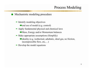 Comprehensive Guide to Dynamic Process Modeling and Control Systems | PDF