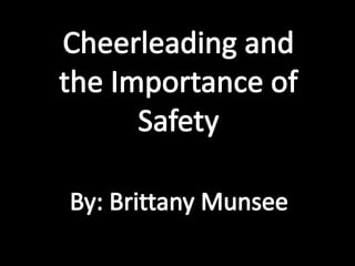 Cheerleading Safety