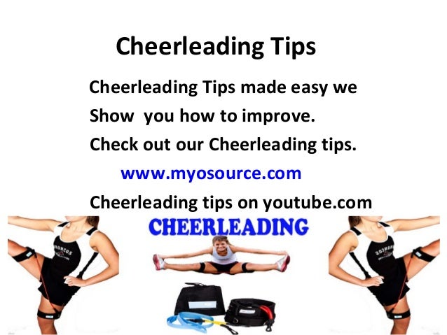 Cheerleading Tips