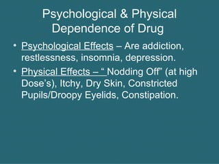 Cheese ( Recreational Drug) Erwin Dane | PPT