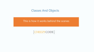 Classes and Objects In C# With Example | PPTX | Programming Languages ...