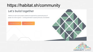 https://habitat.sh/community
 