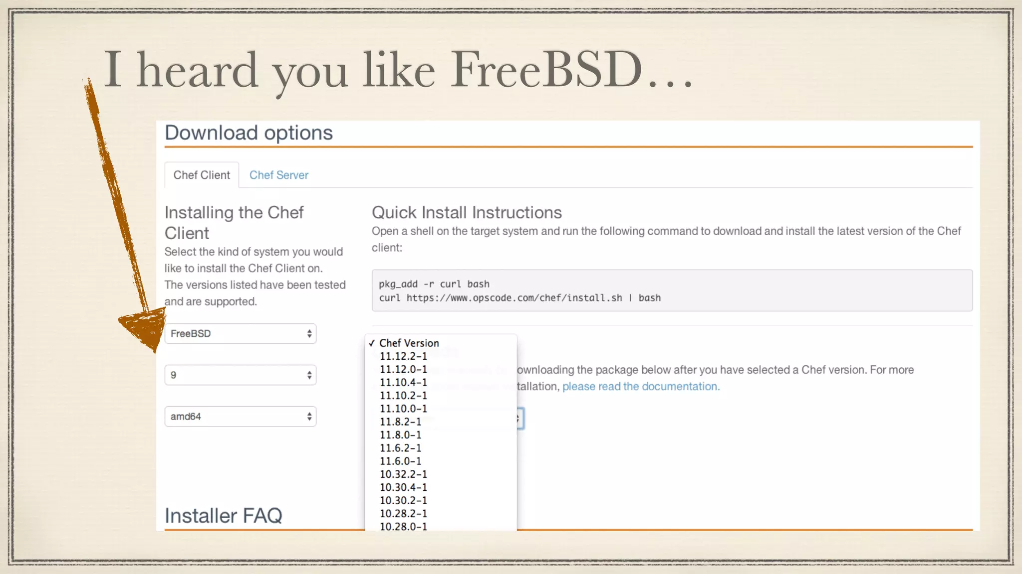 I heard you like FreeBSD…
 