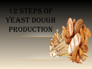 12 StepS of
YeaSt Dough
proDuction
 