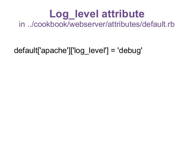 Chef training - Day2