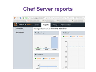 Chef Server reports

 