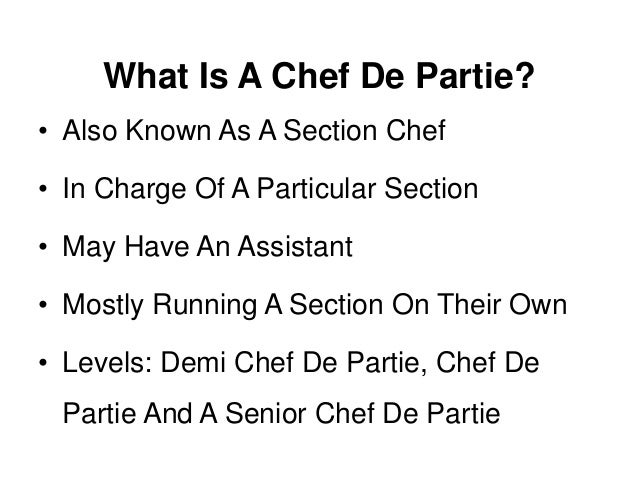 What Is A Chef De Partie A Description And Definition Of The Job chef-de-partie-meaning-youtube