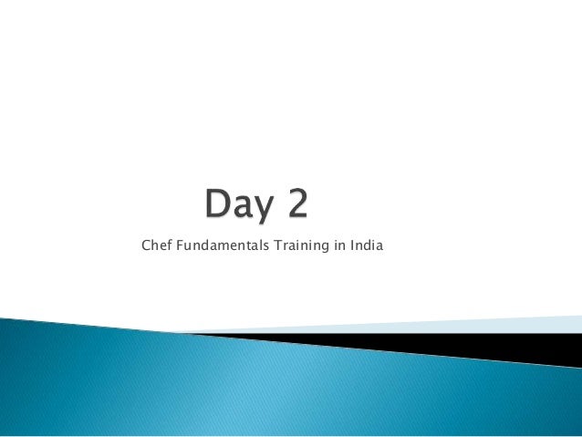 Chef Fundamentals Training - Chef Devops
