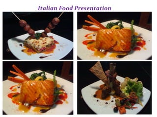 Italian Food Presentation
 