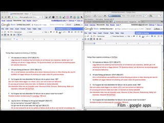 Film – google apps
 