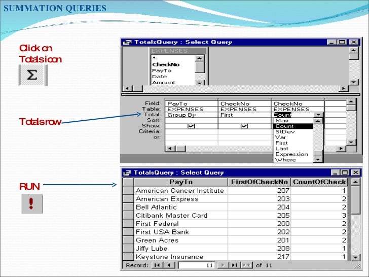 Ms Access ppt