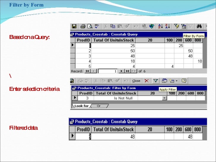 Ms Access ppt
