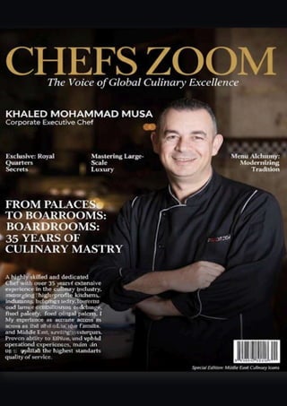 Chef Zoom magazine 50 /The Best magazine in the Middle East, the Arab ...
