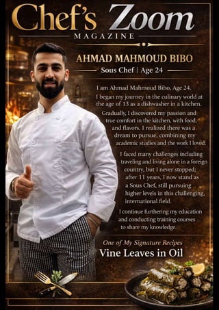 Chef Zoom magazine 50 /The Best magazine in the Middle East, the Arab ...