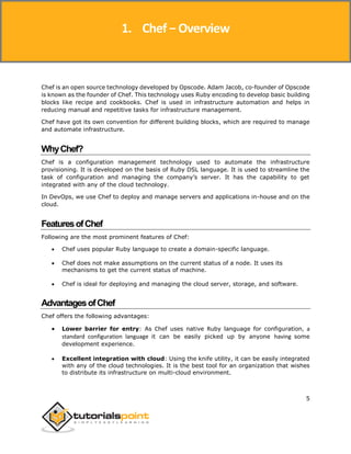 Chef tutorial | PDF