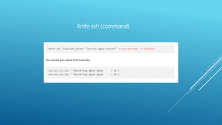 Knife ssh (command)
 