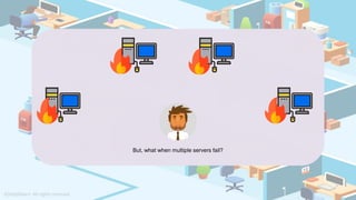 But, what when multiple servers fail?
 