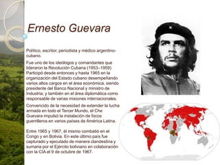 Reading Che Guevara in his own words | History books | The Guardian